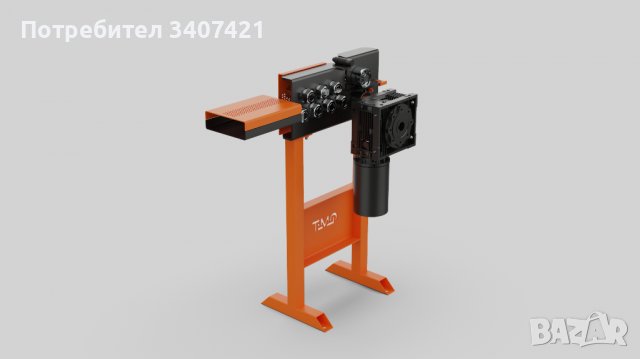 Електрическа изправяща машина за тел 6/8 mm или 8/10 mm– 14 ролки., снимка 3 - Строителни материали - 36998296