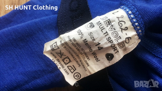 DEVOLD Thermo Kids 100% Merino Wool размер 14 години / 164 см детска термо долница - 2138, снимка 8 - Други - 53486998