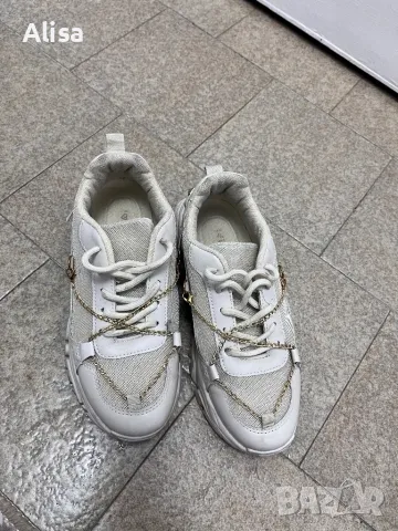 Бежови сникърси на deezee, снимка 8 - Маратонки - 49106255