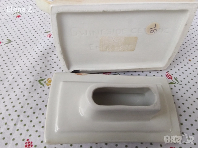 Чайник "шкаф за чинии" Swineside Англия, снимка 13 - Декорация за дома - 52860301