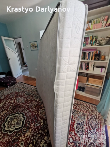 Матрак и Подматрачни рамки за Легло 164/190 + ПОДАРЪК матрак 180х200, снимка 7 - Матраци - 51499635