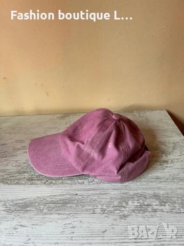 Розова бейзболна шапка с регулираща се обиколка на главата 🌸, снимка 2 - Шапки - 52944024