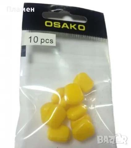 Плуваща силиконова царевица за риболов – 10 бр. в пакет, снимка 1