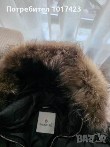 дамско яке Moncler с естествен пух от лисица, снимка 6 - Якета - 52912675