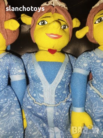 Шрек,Фиона и Котарака в чизми-плюшени/плат играчки, снимка 2 - Плюшени играчки - 31010219