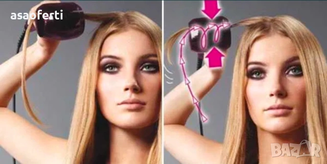 Автоматична маша за къдрене Zhengyin Perfect Curl – Керамична технология, снимка 9 - Маши за коса - 53384344