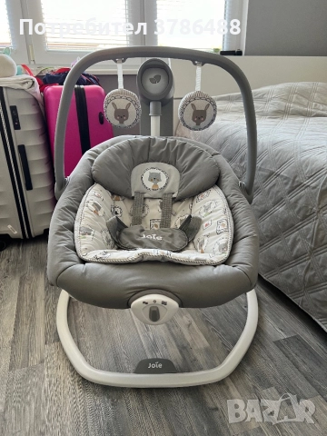 Люлка-шезлонг 2в1 