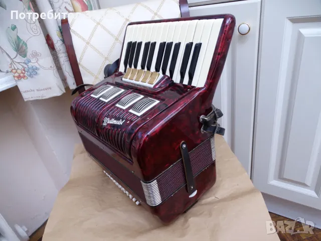 Акордеон Велтмайстер 40 баса, снимка 10 - Акордеони - 49400037