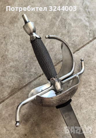 Рапира, шпага от Толедо, снимка 3 - Антикварни и старинни предмети - 51614840