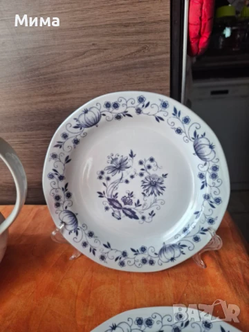 Сервиз от серията Син лук, снимка 5 - Сервизи - 50634627