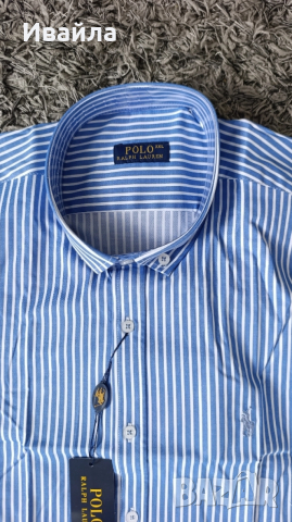 Нова мъжка риза с дълъг ръкав Polo Ralph Lauren , снимка 4 - Ризи - 49694773