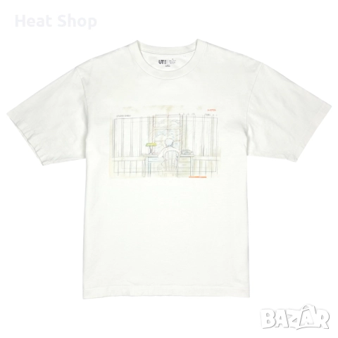 Мъжка тениска UniQlo x Kenshi Yonezu The Boy & The Heron Preston Graphic T-Shirt