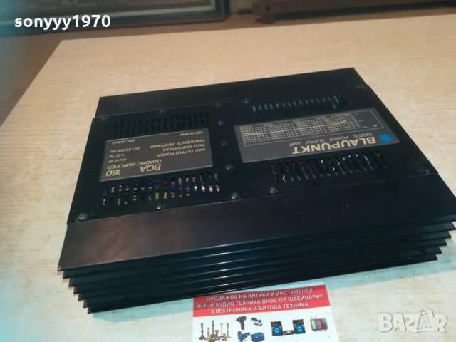 blaupunkt car amplifier-made in japan 0304211314, снимка 9 - Аксесоари и консумативи - 32408096