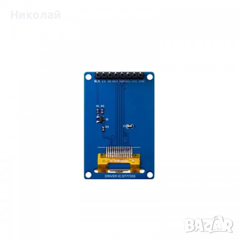 Модул дисплей 128x128 точки, цветен TFT IPS 65к цвята, снимка 3 - Друга електроника - 40184232