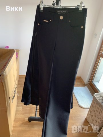 AMN дамски черен панталон, снимка 4 - Панталони - 39601208