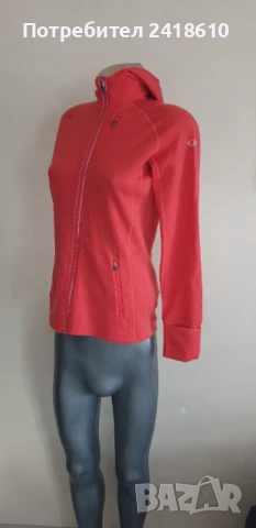 Icebreaker GT Merino Full Zip Hoodie Womens Size S/ M ОРИГИНАЛ! Дамско горнище с цял цип!, снимка 7 - Спортни екипи - 51369393