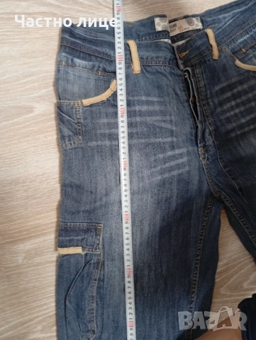 Мъжки дънки къси, снимка 3 - Къси панталони - 52066129