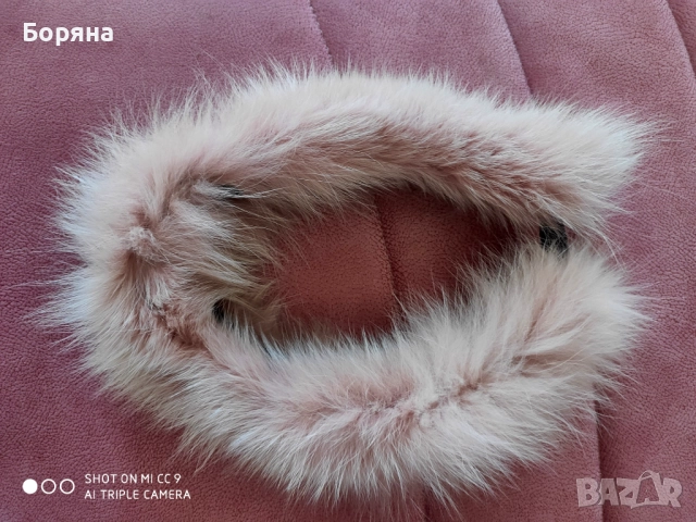 Лента за коса от естествен пух с камъни, снимка 4 - Аксесоари за коса - 52416041