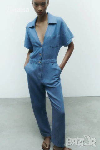 Дънков гащеризон Zara