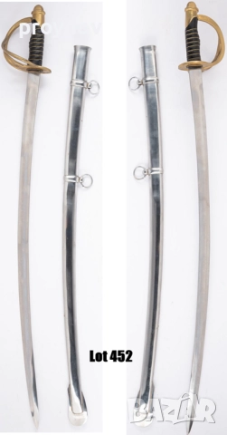 Репродукция, американска кавалерийска сабя M1840 , снимка 2 - Антикварни и старинни предмети - 52051959