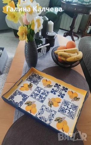 Поднос с лимони 🍋
