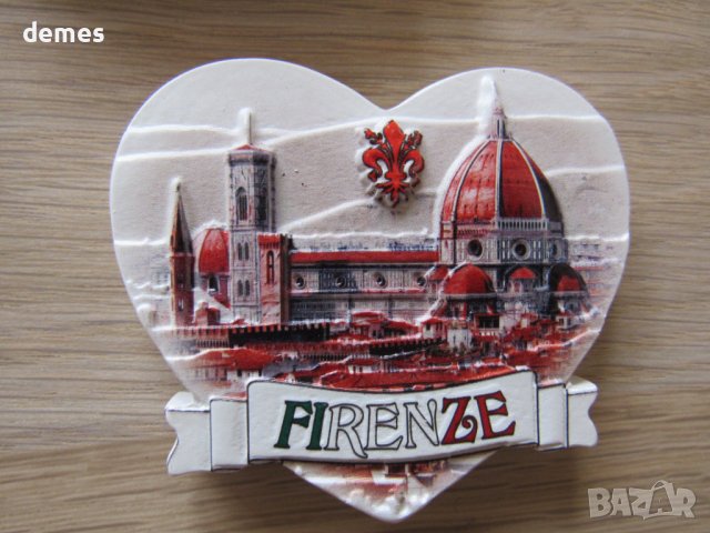 3D Метален магнит от Флоренция, Италия-2, снимка 3 - Колекции - 40089207