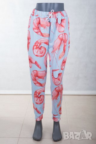 Ватирано дамско спортно долнище в светлосиньо Colour pleasure - XL, снимка 2 - Спортни екипи - 28650461