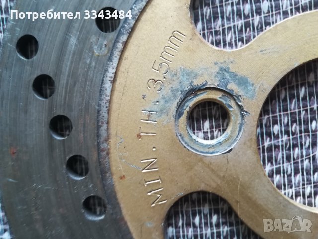Спирачен диск за скутер, снимка 4 - Части - 38202890