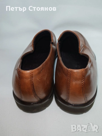 Предлагам стилни мъжки официални обувки от естествена кожа ECCO №46, снимка 6 - Официални обувки - 53247494