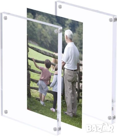 Акрилна фоторамка 13х18 см, снимка 6 - Декорация за дома - 43376944