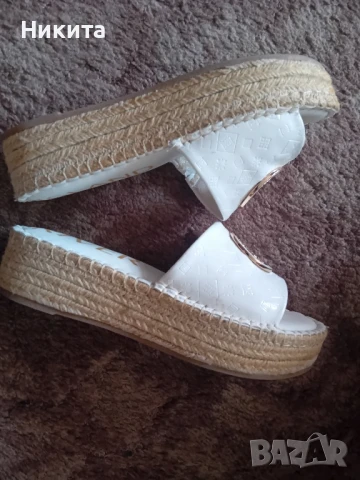 River Island-дамски чехли на платформа 39 номер, снимка 3 - Чехли - 50862100