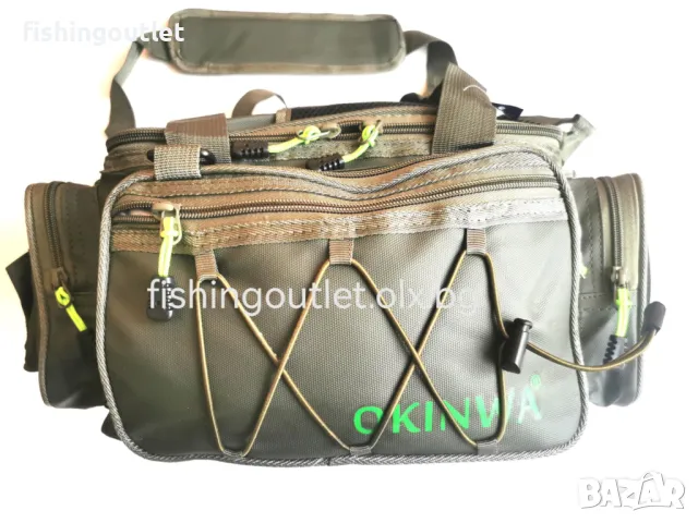 Прoфесионална водоустойчива риболовна спининг чанта Okinwa L117