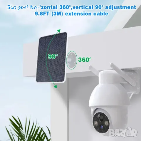 6W соларен панели с два порта 5V, снимка 9 - Друга електроника - 49156773