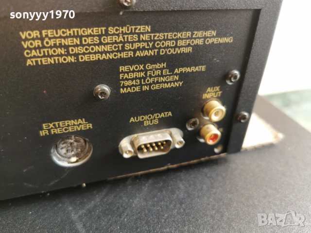REVOX V 219 STEREO AMPLIFIER-MADE IN GERMANY-ВНОС SWISS 2801261904, снимка 15 - Ресийвъри, усилватели, смесителни пултове - 53261293