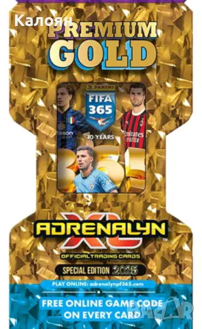 Албум за карти Адреналин на ФИФА 365 2025 (Панини), снимка 6 - Колекции - 47785520
