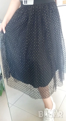 Красива мрежеста дълга пола, снимка 6 - Поли - 50970518