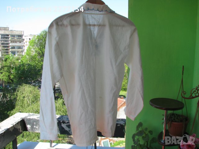Автентична мъжка риза от носия, снимка 3 - Антикварни и старинни предмети - 28636229