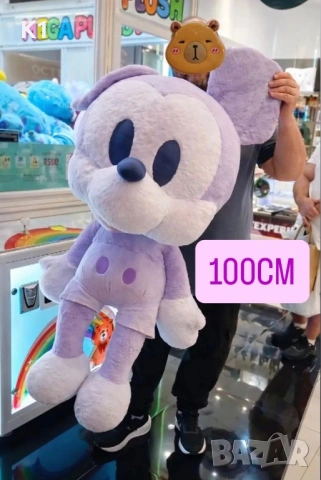 Големи плюшени играчки Мики и Мини Маус 100см, плюшена играчка Mickey Minnie Mouse, снимка 2 - Плюшени играчки - 53411926