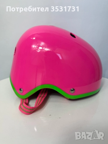 Micro розова каска за момиче