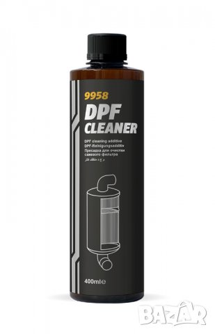  Добавка за почистване на DPF MANNOL DPF Cleaner, 400мл , снимка 1 - Аксесоари и консумативи - 39857338