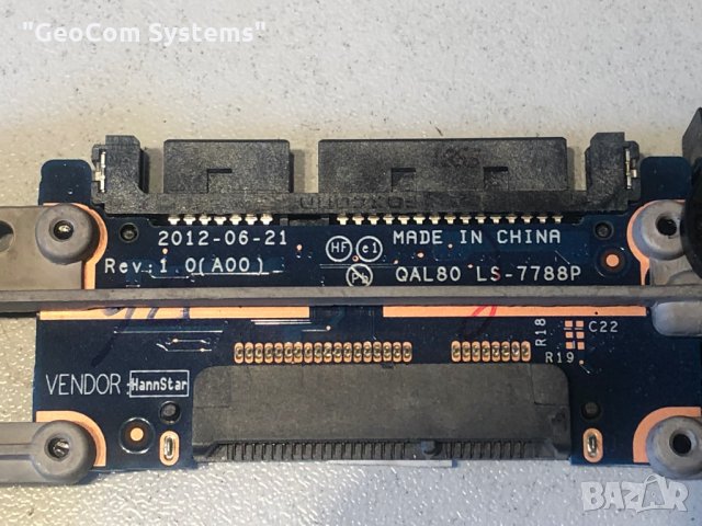 Dell mSATA to SATA 2.5in SFF SSD адаптер (LS-7788P, A12919), снимка 3 - Кабели и адаптери - 26304692