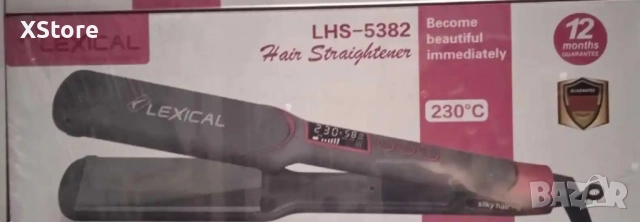 Преса за коса, титаниеви плочи, 230C, 65W, снимка 3 - Преси за коса - 52508368