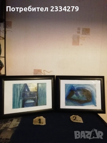 Картини принтер и рисувани в рамки, снимка 2 - Картини - 47978918