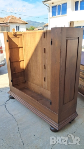 Шкаф гардероб ретро масив №74, снимка 8 - Гардероби - 51836942