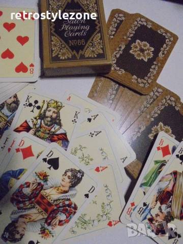 № 8436 Колекционерско тесте карти Salon Playing Cards №66   , снимка 2 - Други ценни предмети - 53091206
