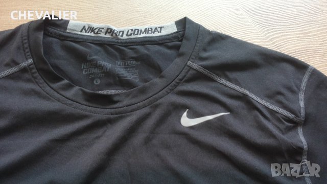 NIKE PRO COMBAT DRI-FIT T-Shirt размер L мъжка тениска 40-59, снимка 3 - Тениски - 43555858