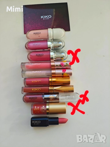 Kiko Milano нови оригинални 3D гланцове с блясък, балсами, червила, снимка 3 - Козметика за лице - 48263822