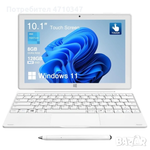 Четири – Ядрен 2v1 Лаптоп-таблет Oliver Book