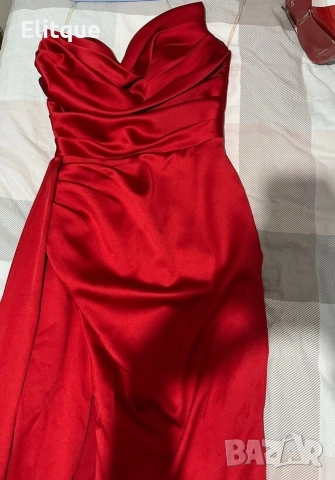 ⭐️Дълги сатенени рокли с цепка