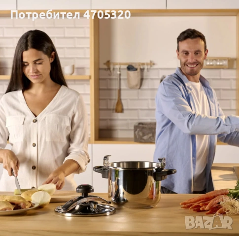 Тенджера под налягане Taurus Classic Moments 4L, снимка 3 - Съдове за готвене - 53064354